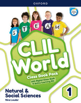 CLIL World Natural & Social Sciences 1. Class book | Varios autores | 9780190544973 (OXFORD)
